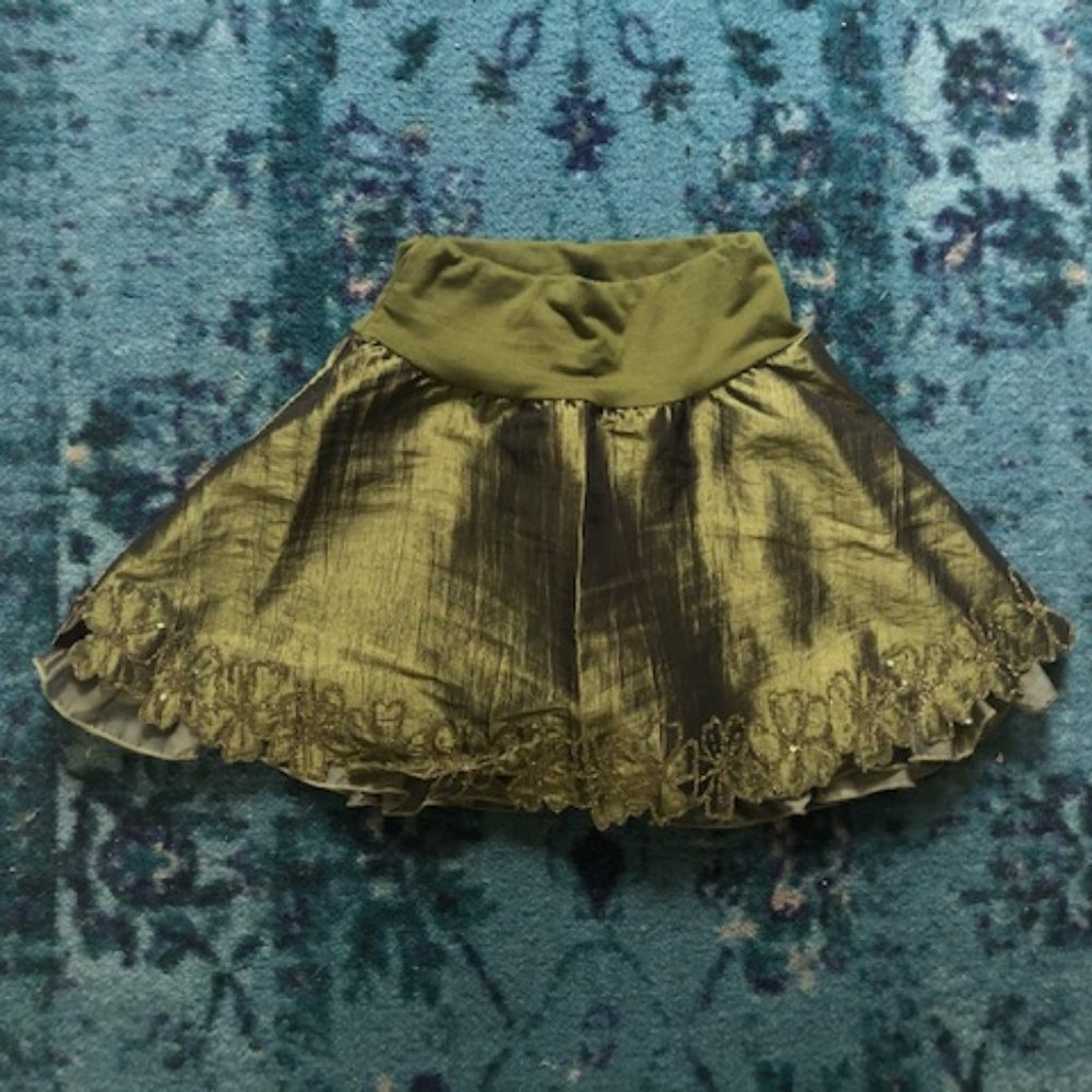 Paper Doll Girls Dressy Holiday Skirt 5